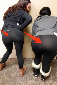 Yoga Pants, bums & leggings enormous jerk BANK
