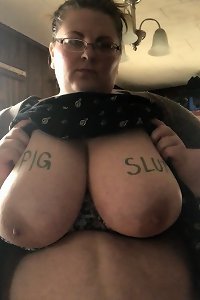 round woman teasing viewers with her thick forms